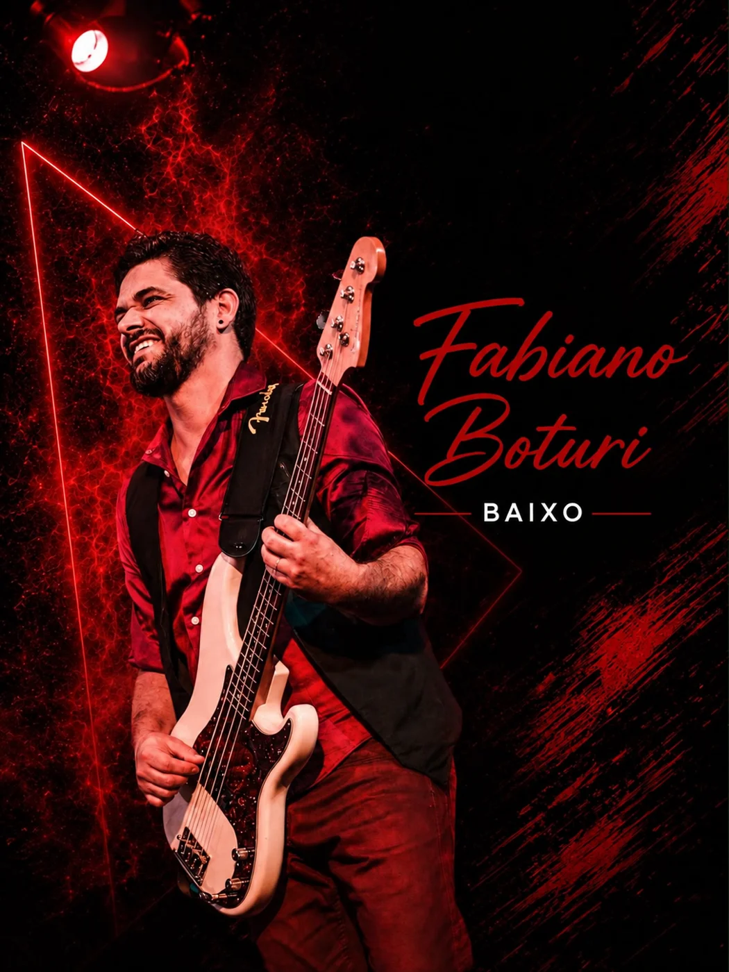 Fabiano Boturi, baixista